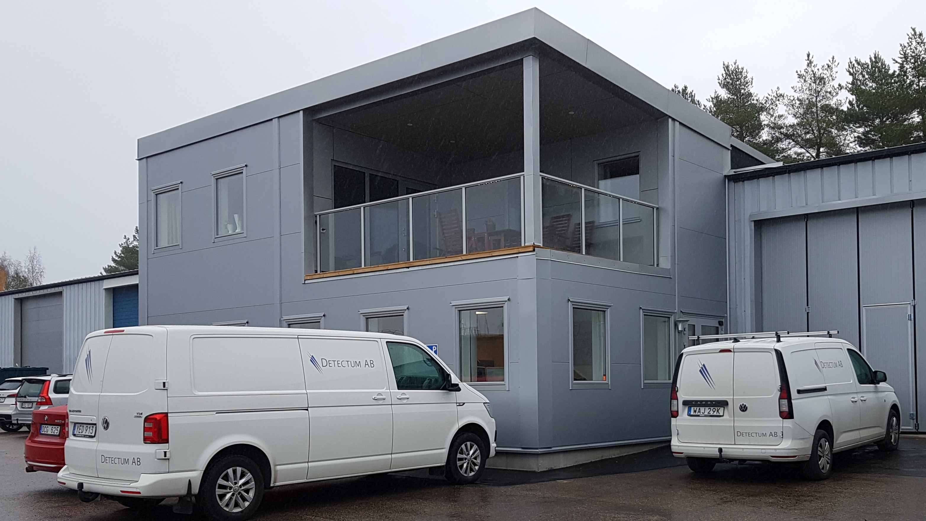 Bild p Detectum AB:s kontor